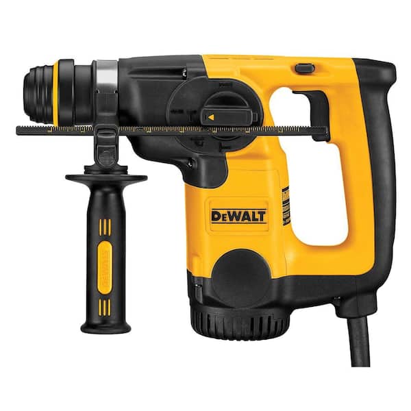 DEWALT 8 Amp 1 in. Corded SDS-plus L-Shape Concrete/Masonry Rotary Hammer with Case