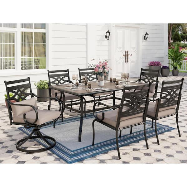 Wrought iron patio set home outlet depot