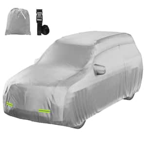 200 in. x 75 in. x 75 in. Water Resistant SUV Car Cover - Oxford 150D - Silver