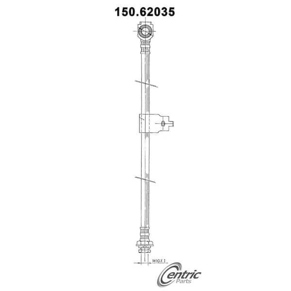 Centric Parts Brake Hydraulic Hose