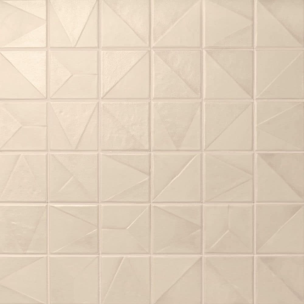 Stacy Garcia Avento Deco Taupe 4.64 in. x 4.64 in. Textured Matte Ceramic Wall Tile (5.38 sq. ft. / Case) price history on PriceWatchPro