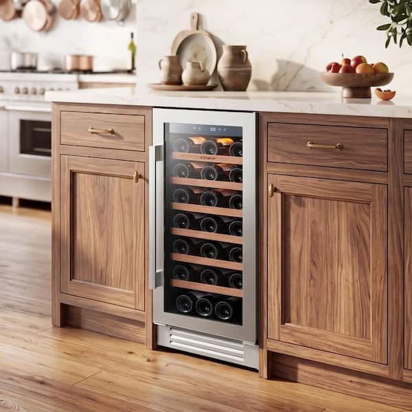 Ca'Lefort 15 in. Single Zone 33-Bottles Built-In Wine Cooler