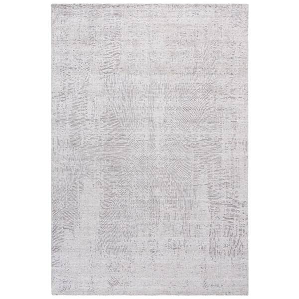 Mirage 6 ft. x 9 ft. Gray Abstract MIR529F Area Rug