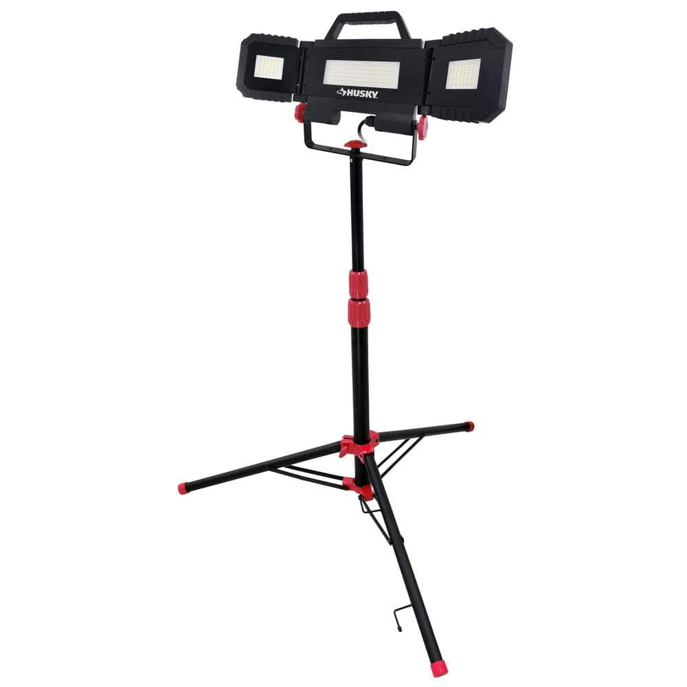 Husky Multi-Directional LED Tripod Work Light