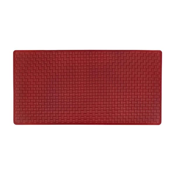 Red Lava Hues Indoor Doormat - Colorful Welcome Mat