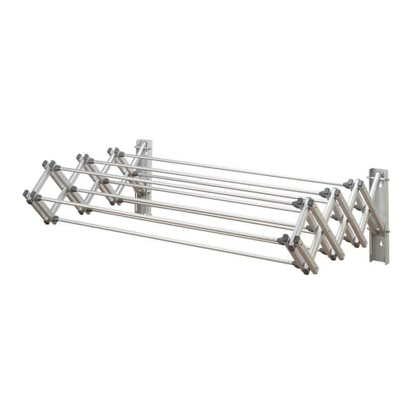 Woolite Aluminum Collapsible Wall Drying Rack