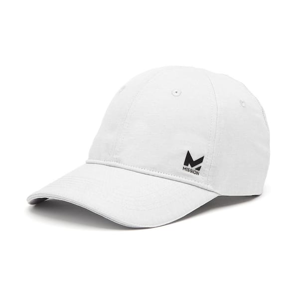 Mission 1-Size Fits Most Unisex Cooling Work Day Hat Alloy Heather