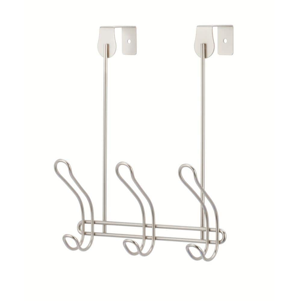 IDESIGN Classico JHook Robe/Towel Hook in Satin 06923 The Home Depot