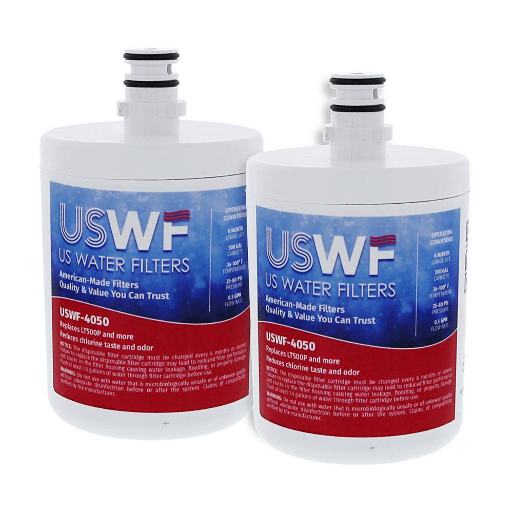 US Water Filters LT500P Comparable Refrigerator Water Filter (2Pack
