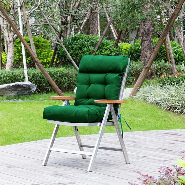 BLISSWALK Patio Chair Cushion for Adirondack High Back Tufted Seat