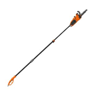 10in. 8 AMP Corded Electric Pole & Chainsaw Kit with (1) Extension Pole, (1) Bar Cover, (1) Wrench, (1) Bar & (1) Chain