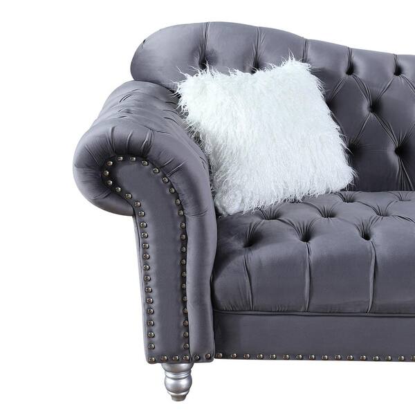Morden Fort Luxury Classic 2 Piece America Chesterfield Tufted