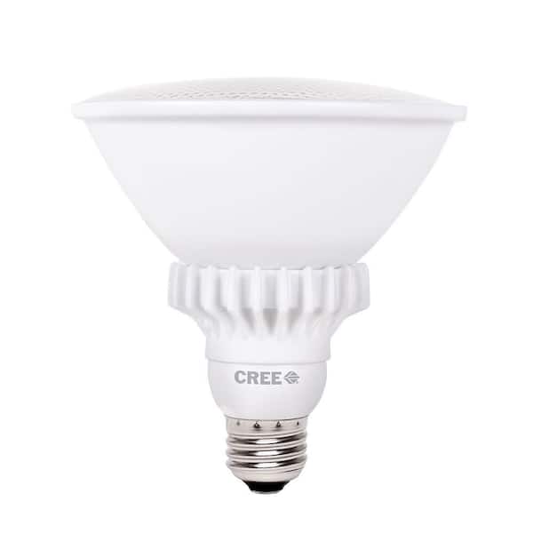 Cree 90W Equivalent Bright White (3000K) PAR38 27 Degree Spot Dimmable LED Light Bulb