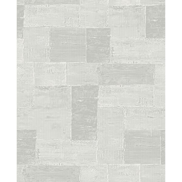 A-Street Prints Composition Silver Global Geometric Paper Strippable Wallpaper (Covers 57.8 sq. ft.)