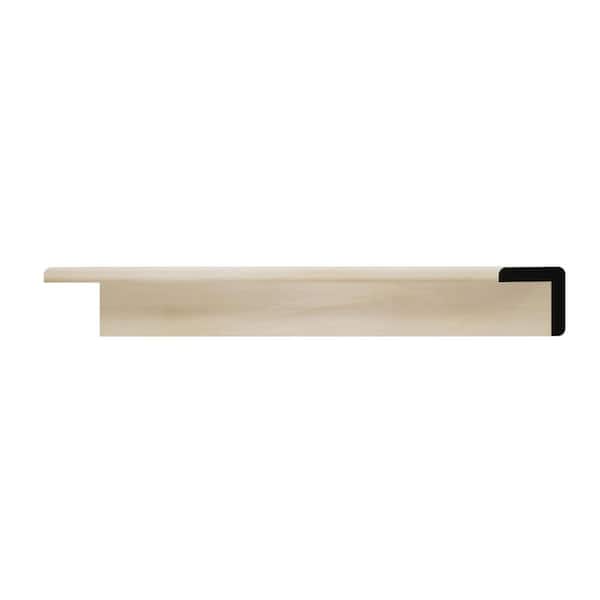 Ekena Millwork WM205 1.13 in. D x 1.13 in. W x 6 in. L Wood (Poplar) Chair Rail Sample
