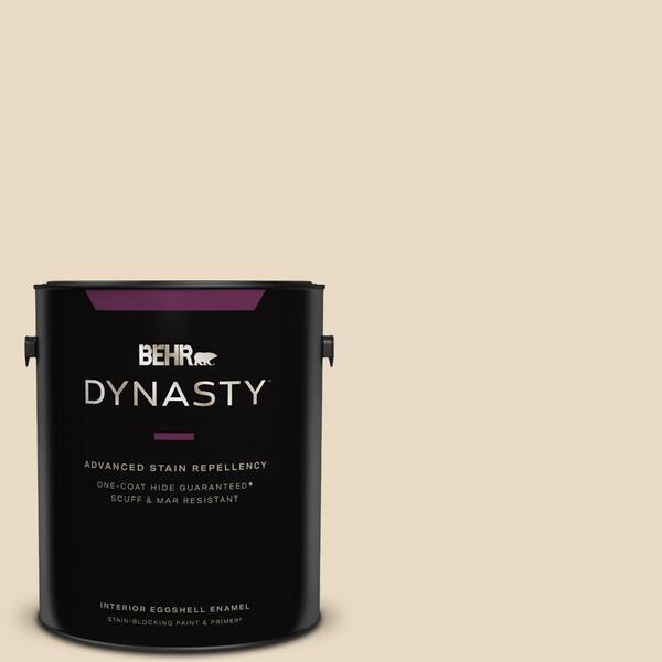 BEHR DYNASTY 1 gal. #MQ3-41 Moongaze One-Coat Hide Eggshell Enamel 