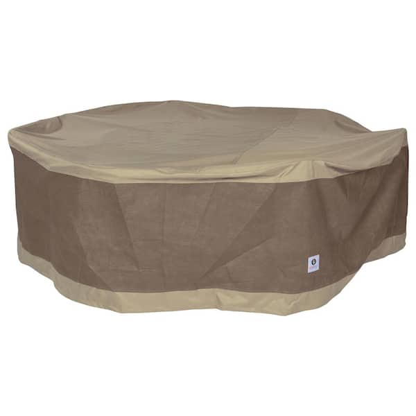 Duck Covers Elegant 90 In Round Patio, Circular Patio Table Covers
