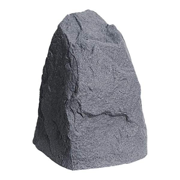 21.5 in. x 18 in. x 16 in. Decorative Garden Accent Dark Granite (2-Pack)