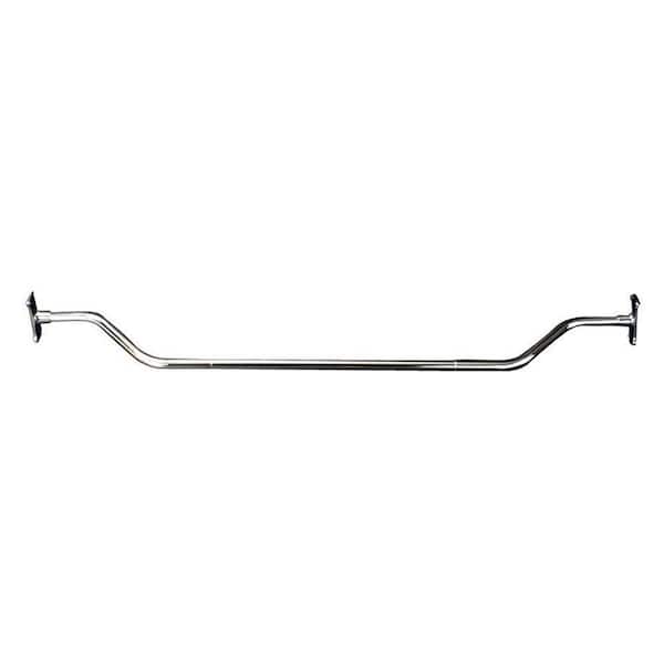 Barclay Products 60 in. Cellini Shower Rod in Chrome