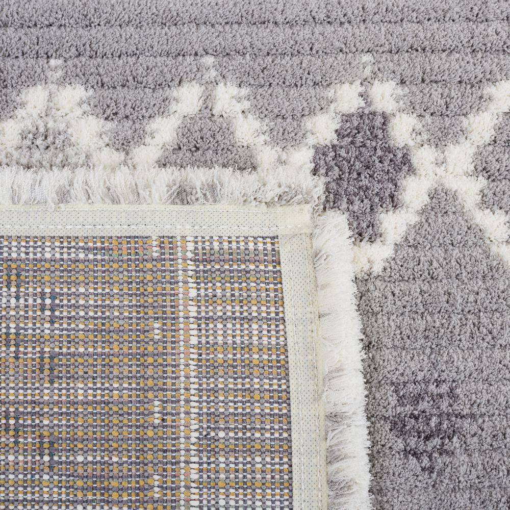 Marrakesh Gray and Light Gray Rectangular Wool Area Rug