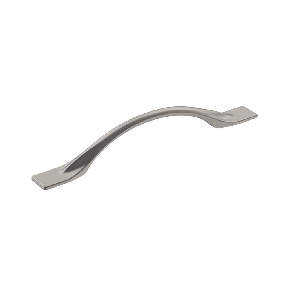 Amerock Uprise 5 1/16 in. (128 mm) Satin Nickel Cabinet Drawer Pull ...