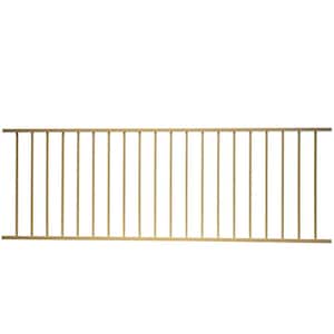 Pro Series 2.67 ft. H x 7.75 ft. W Navajo White Steel Fence Panel
