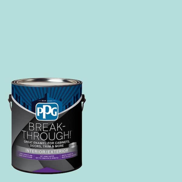 Break-Through! 1 gal. PPG1231-3 Minerva Semi-Gloss Door, Trim & Cabinet Paint
