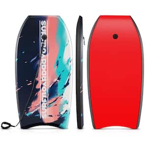 33 in. Multi-color EPS Core XPE Deck HDPE Bottom Crescent Tail Lightweight Surfboards