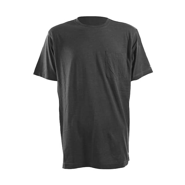 Berne Men's XX-Large Regular Slate Cotton and Polyester Light-Weight Performance T-Shirt