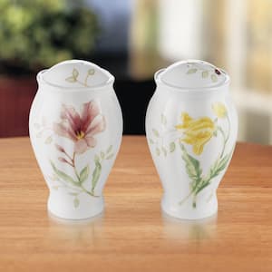 Lenox Butterfly Meadow 11 in. Dia 72 oz. Multi Color 3-Piece Porcelain  Salad Bowl Set with Wood Servers 820581 - The Home Depot