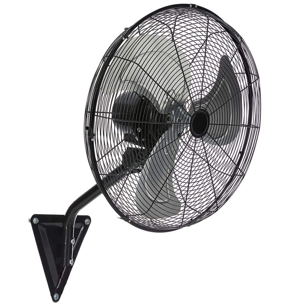 26 Inch Wall Mount Fan 3-Speed Industrial Fan High Velocity Fan, 7000 CFM Outdoor Wall Fan，Black price history on PriceWatchPro
