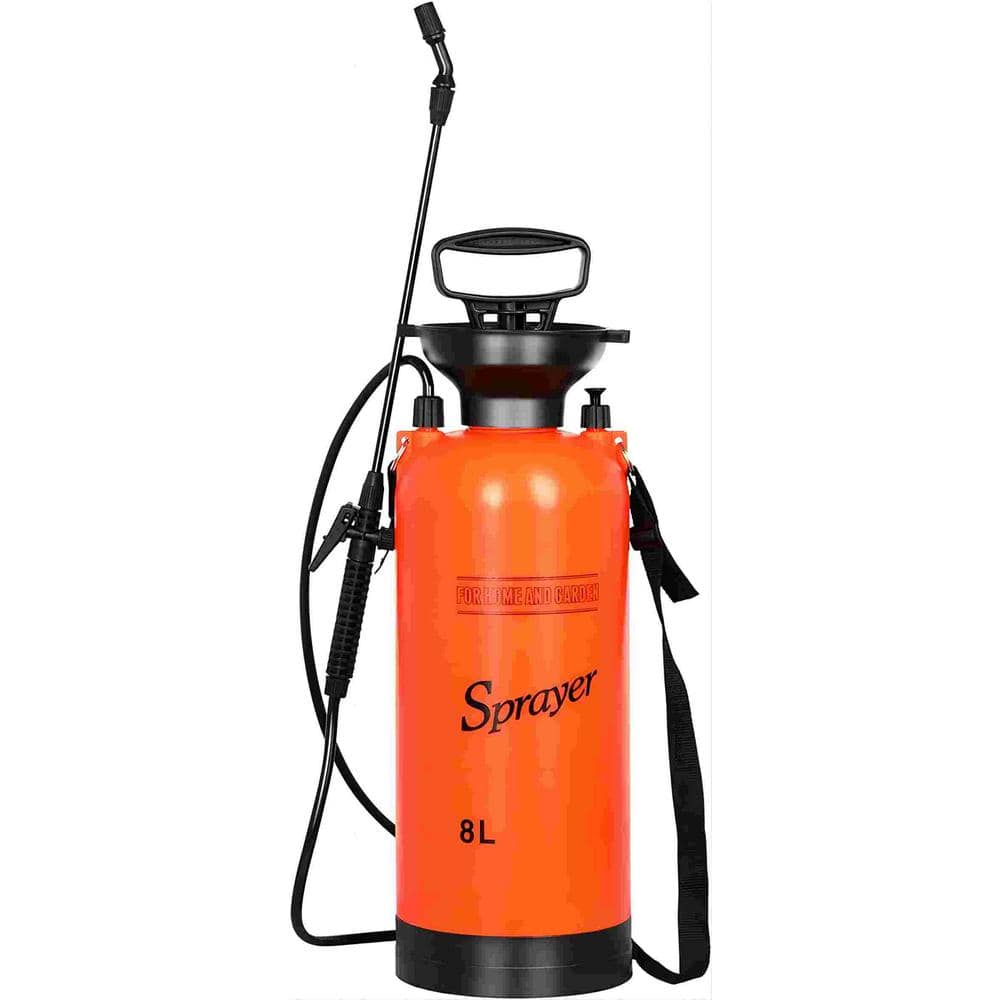 ITOPFOX 2.0 gal. Multi-Purpose Pump Sprayer with 2-Different Spray ...