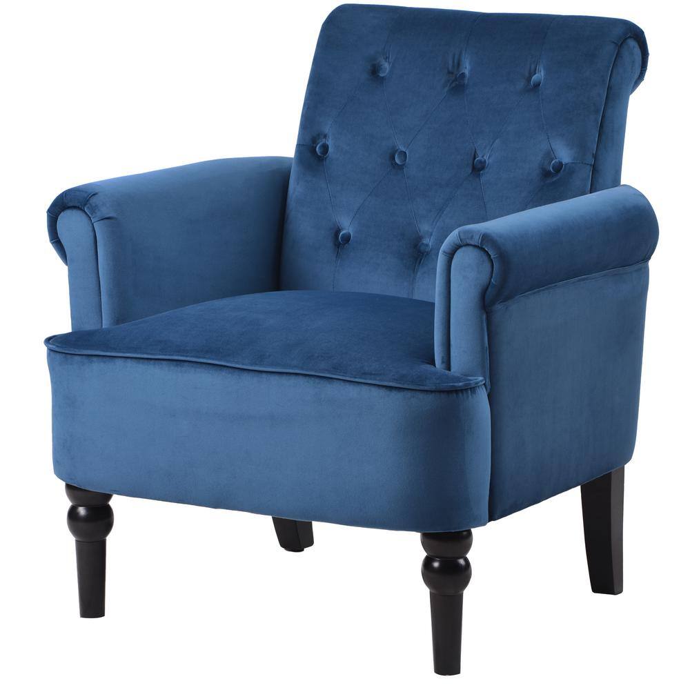 club chair navy