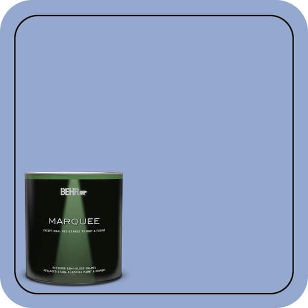 BEHR MARQUEE 1 qt. #M540-4 Hopeful Dream Semi-Gloss Enamel Exterior Paint & Primer