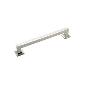 Studio Collection 7-9/16 in. (192 mm) Center-to-Center Polished Nickel Cabinet Door and Drawer Pull