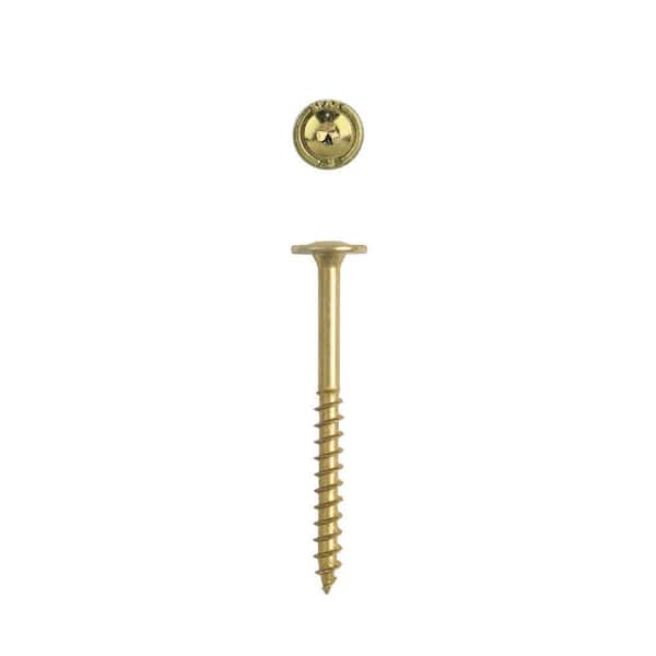 1/4 in. x 3 in. Interior Washer Head Structural Wood Lag Screws Powerlags Torx T-Star (50 Each) Bit Included