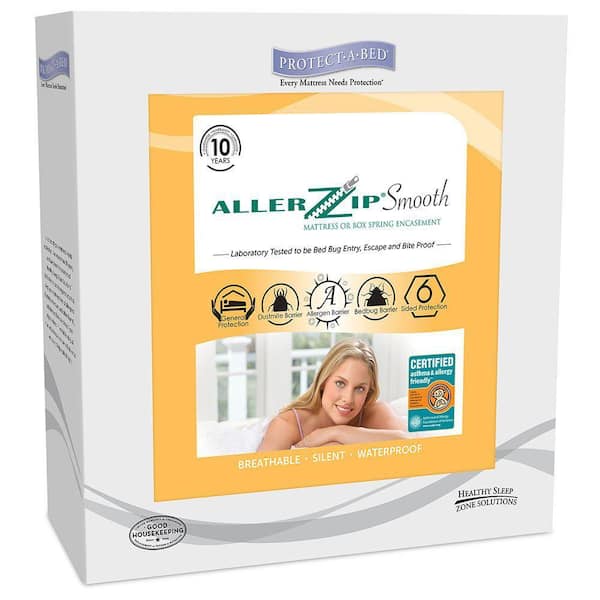 protect a bed allerzip smooth