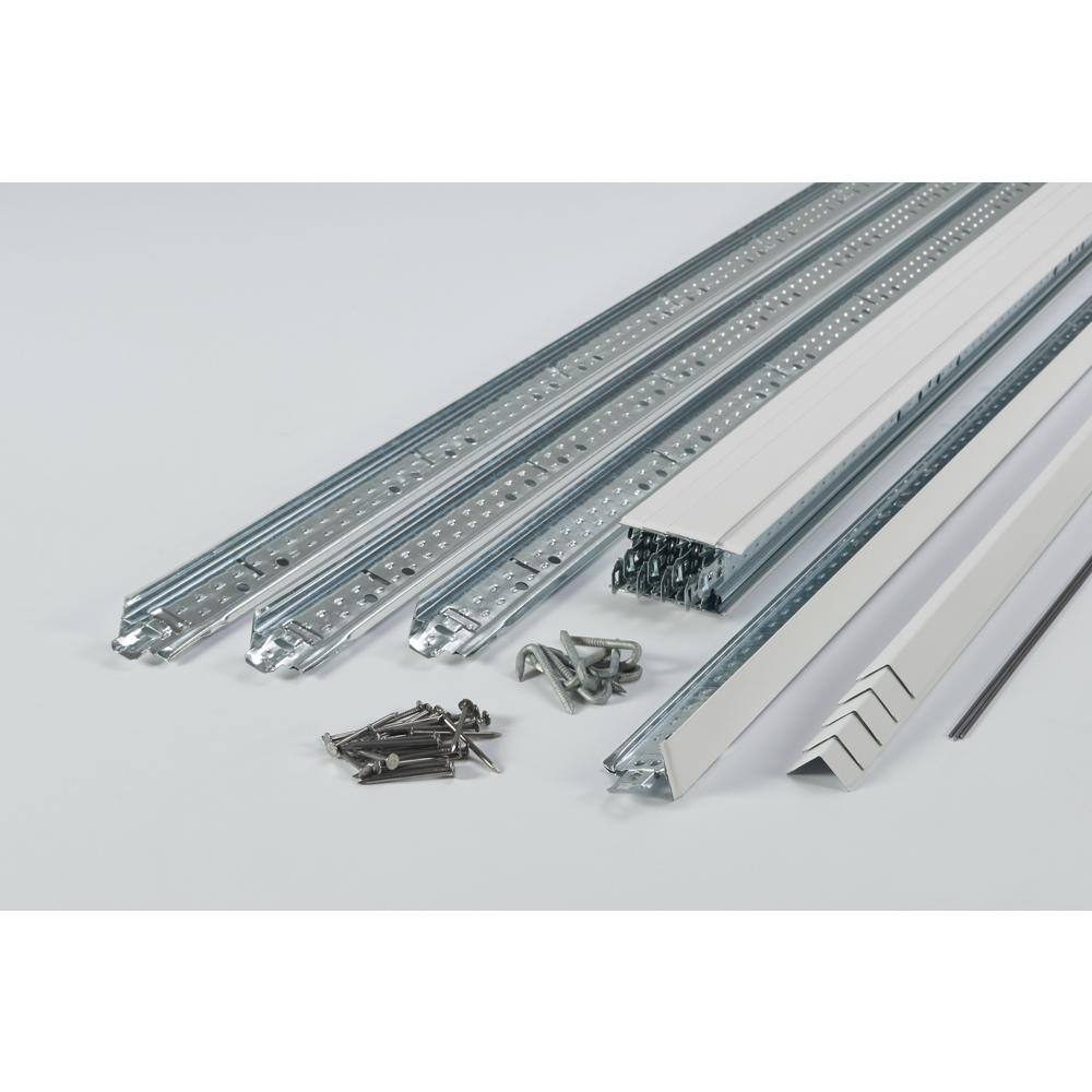 Armstrong CEILINGS 2 ft. x 4 ft. Suspended Ceiling Installation Kit 6355WH The Home Depot