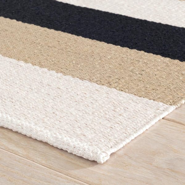 Doolittle Handwoven Neutral 8 ft. x 10 ft. Outdoor Area Rug