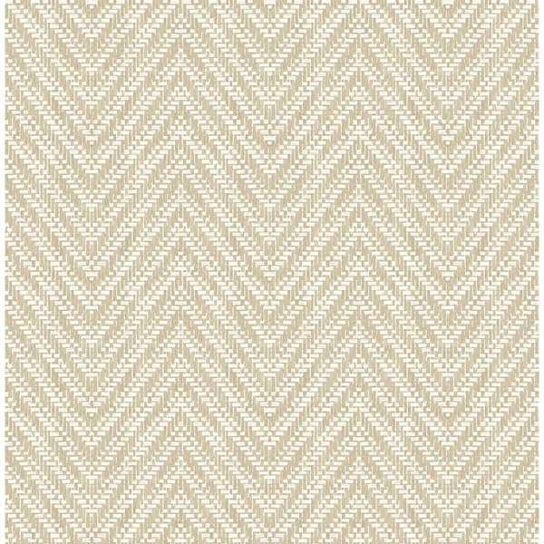 A-Street Prints Glynn Chevron Multi-Colored Nonpasted Non Woven Wallpaper