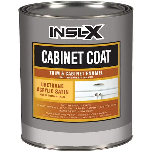 CabinetCoat Insl-x Quart White Satin Cabinet Coat