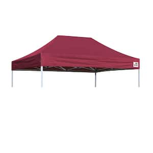 USA Pop Up 8 ft. x 12 ft. Replacement Canopy Tent Top Cover, Instant Ez Canopy Top Cover ONLY (burgundy)