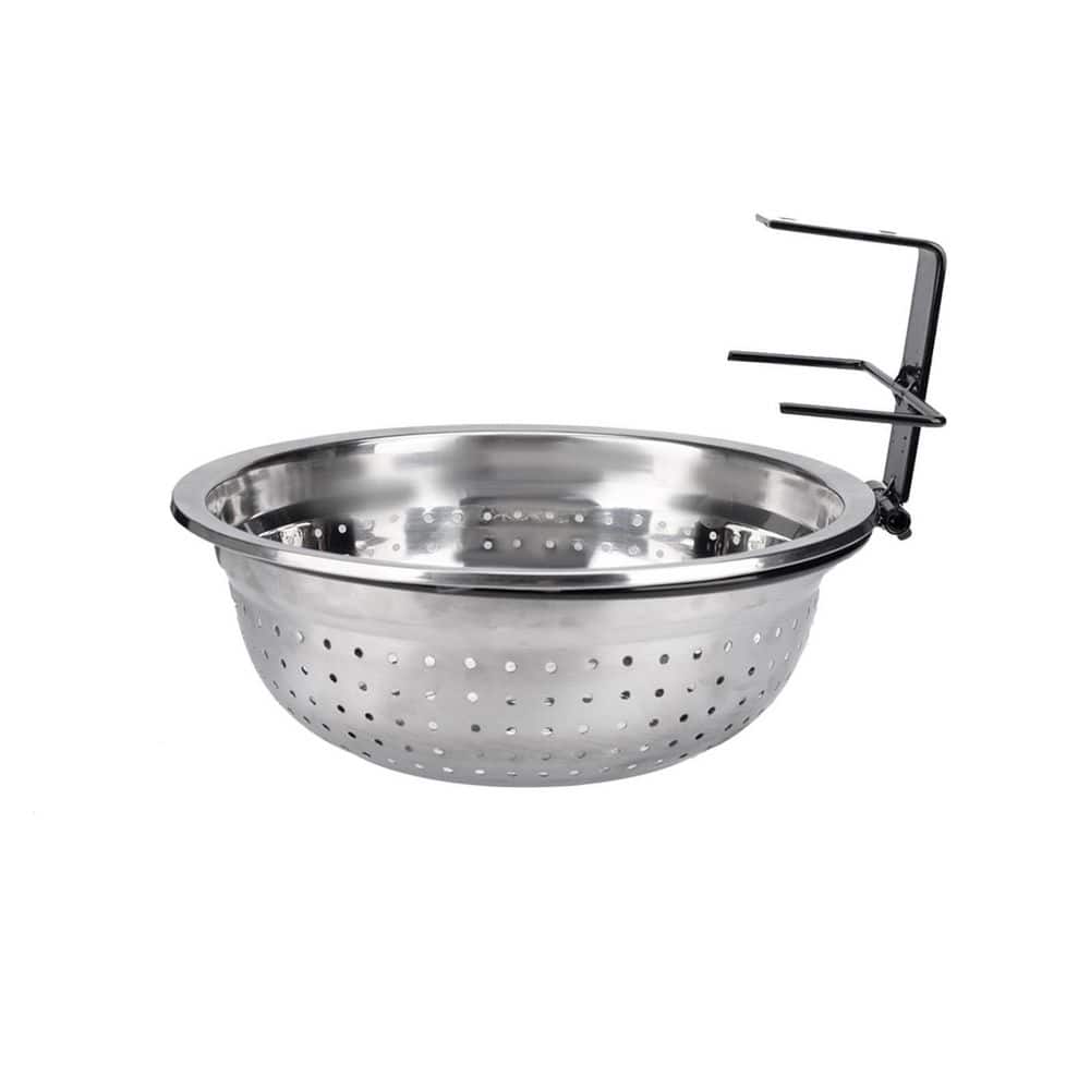 Phewnyzo Black Stainless Steel Removable Squirrel Feeders-Easy to