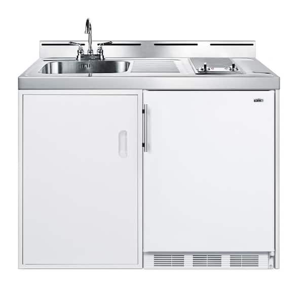 Summit Appliance 47.25 in. Compact Kitchen in White