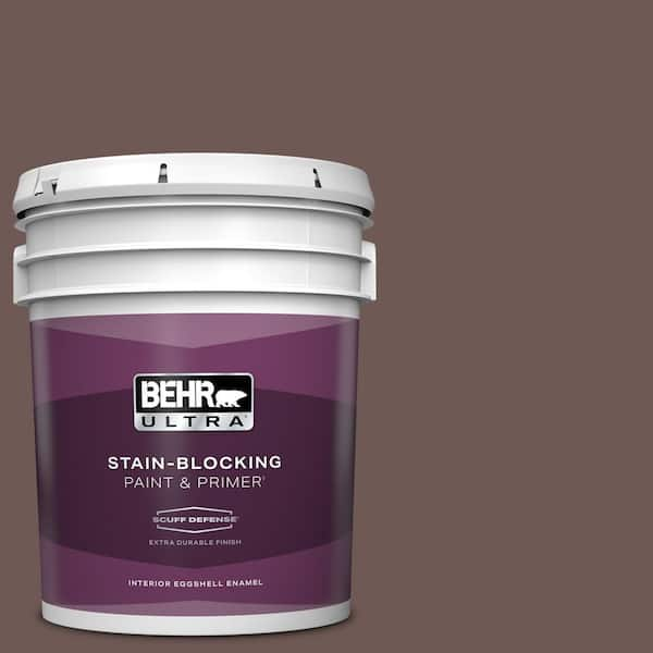 BEHR ULTRA 5 gal. #720B-6 Beechwood Extra Durable Eggshell Enamel Interior Paint & Primer