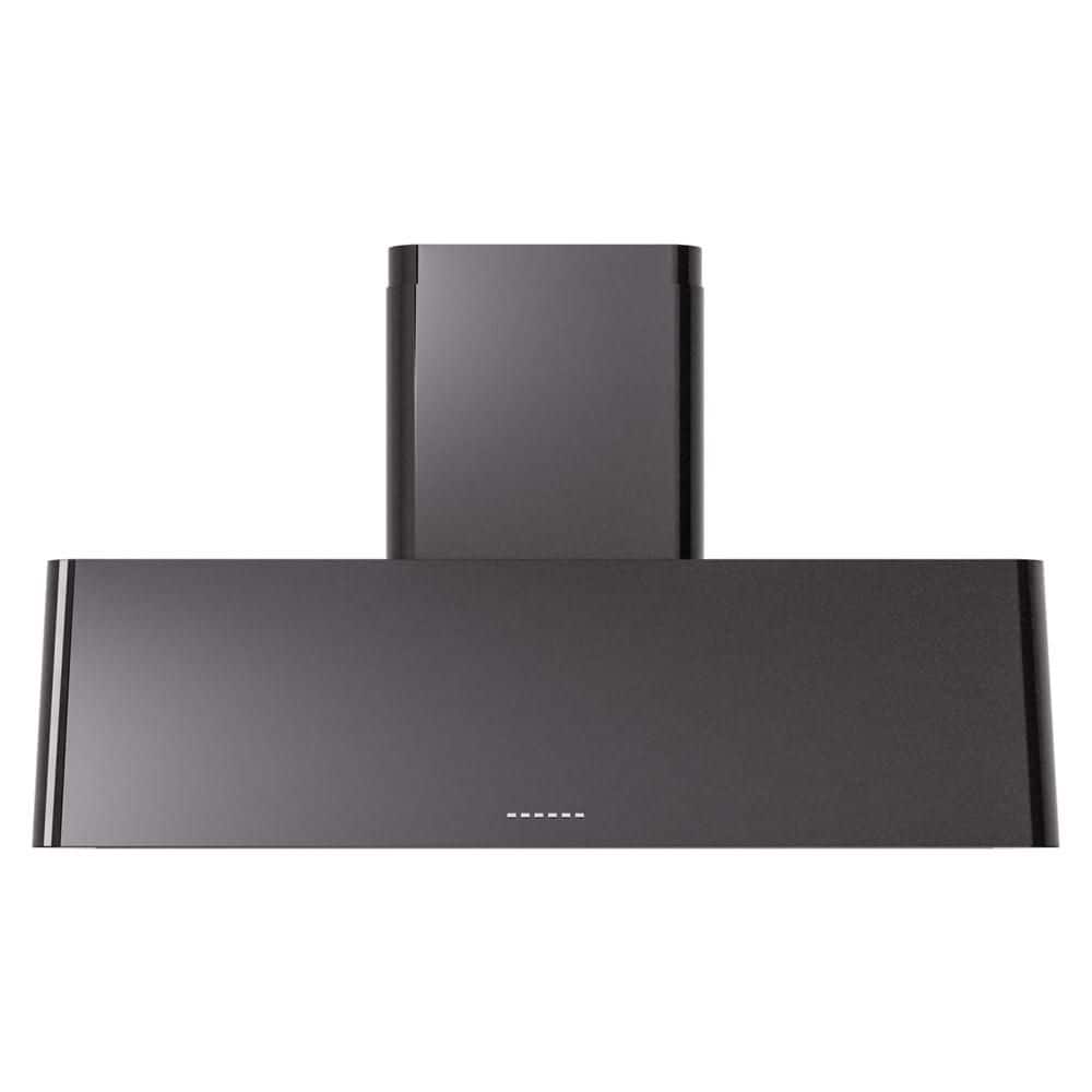 UAG48BK Nostalgie II 48 in. Wall Mount Range Hood with 850 CFM, Push Button Control, 4 Speed Fans in Black