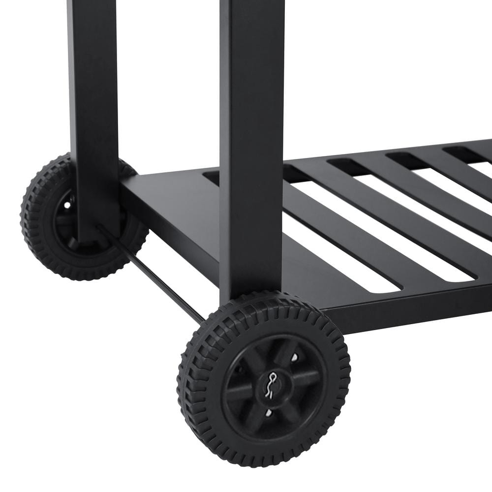 Royal Gourmet 24-Inch Black Charcoal BBQ Grill with Smoker