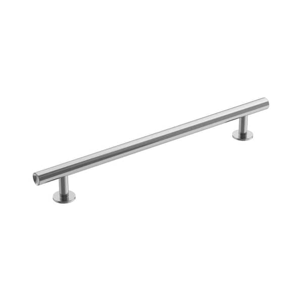 Amerock Radius 7-9/16 in. (192mm) Modern Polished Chrome Bar Cabinet Pull