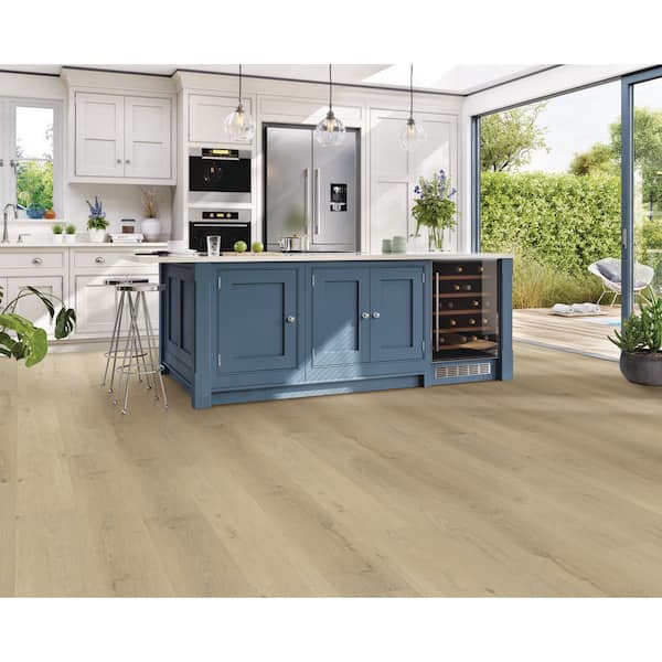Revere 30 MIL x 9 in. W x 60 in. L Click Lock Waterproof Rigid Core Luxury Vinyl Plank Flooring (22.12 sq. ft./case)