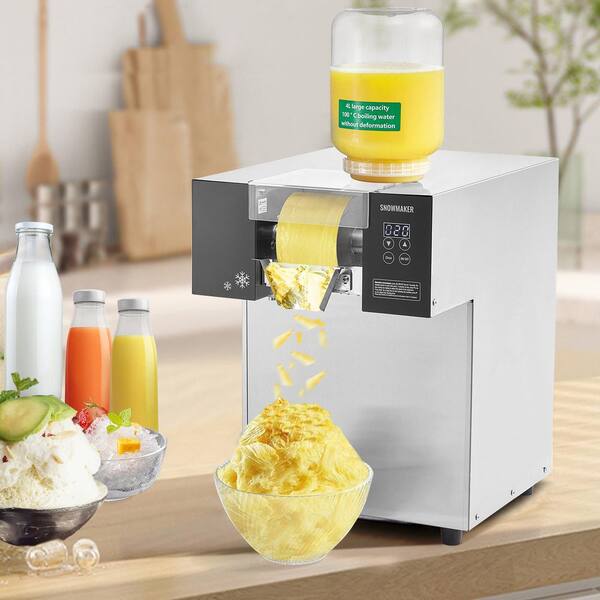 SKYSHALO Commercial Snowflake Ice Machine, 6160 oz. /24 H